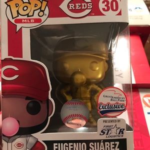 GOLD Eugenio Suarez Funko POP